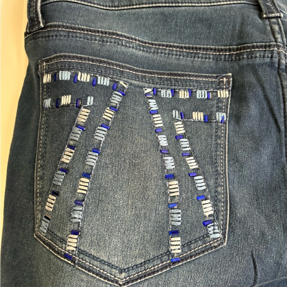 Seven 7 Rodeo Mid Ride Flare Jeans - Picture 6 of 7